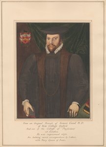 Porträt von James Good, M.D. von New College Oxford