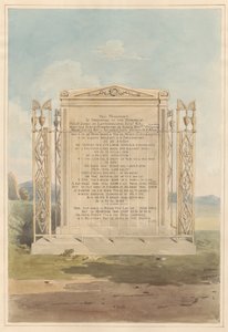 Grab von Philip James de Loutherbourg, aus dem Kirchhof von Chiswick