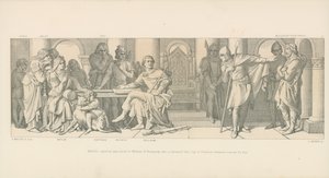 Harolds Gefangenschaft wird Wilhelm von der Normandie angekündigt, der informiert wird, dass Guy von Ponthieu Lösegeld für ihn verlangt