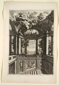 Platte in Nouveaux livres de peintures de salles et d’escaliers von Daniel Marot