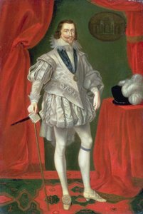 Porträt von George Villiers, 1. Herzog von Buckingham von Daniel Mytens