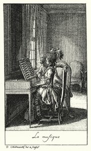 Musik von Daniel Nikolaus (after) Chodowiecki