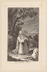Betender Jesus von Daniel Nikolaus Chodowiecki