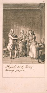 Beweggründe zur Heirat und ihre Folgen. Bl. 7