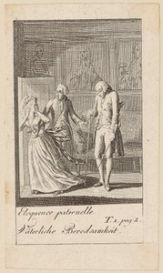 Blatt 2 zu "Karoline von Lichtfield" von Daniel Nikolaus Chodowiecki