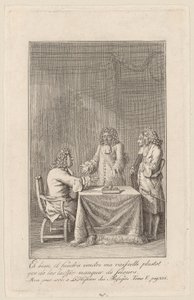 Blatt zu den "Mémoires [...] des refugiés", fünfter Band von Daniel Nikolaus Chodowiecki