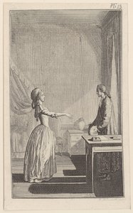 Clarisse wirft Lovelace Schutzlosigkeit, Entehrung und Raub aller Ruhe und Tugend vor