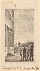Erstes Blatt zu Schulzes "Elementarbuch der lateinischen Sprache", Berlin 1779 von Daniel Nikolaus Chodowiecki