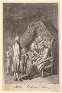 Heitere Abschiedsstunde von Daniel Nikolaus Chodowiecki