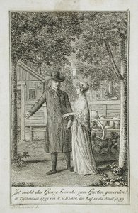 Illustration zu Beckers Taschenbuch für 1799