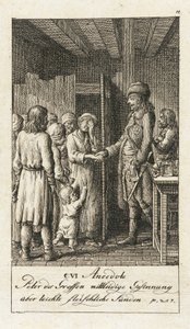 Originalanekdoten von Peter dem Großen von Daniel Nikolaus Chodowiecki