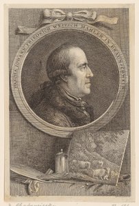 Porträt von Pascha Johann Friedrich Weitsch von Daniel Nikolaus Chodowiecki