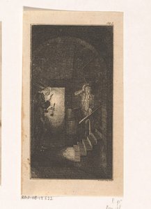 Sebaldus Nothanker im Keller von Daniel Nikolaus Chodowiecki