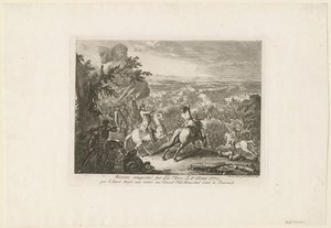 Die Schlacht von Cahul, 1770