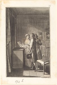 Die Reise nach Paris von Daniel Nikolaus Chodowiecki
