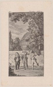 Vorstellung der Anna Howe von ihrem Liebhaber und dem ihrer Freundin als Kinder [Lovelace, Hikmann und Solmes]