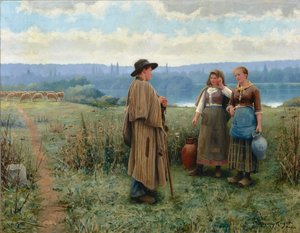 Ein Müßiger Moment von Daniel Ridgway Knight