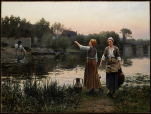 Die Wasserträger von Daniel Ridgway Knight