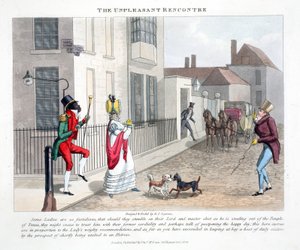 Das unangenehme Treffen, Illustration aus 