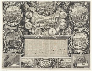 Siege von König Wilhelm III. in Irland (untere Hälfte), 1690