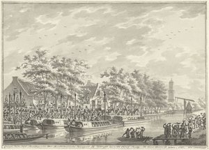 Ankunft der Amsterdamer in Utrecht, 1787