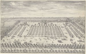 Lager bei Den Haag, 1742