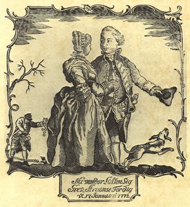 Das Glück wendet sich für dich, Graf Struensee! 1772 von Danish School