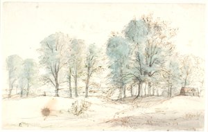 Landschaft bei Fredensborg von Dankvart Dreyer