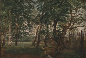 Der Hirschpark nördlich von Kopenhagen von Dankvart Dreyer