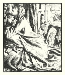 Mariana im Süden von Dante Gabriel (after) Rossetti
