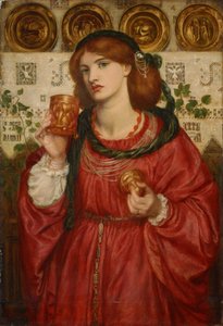 Der Liebesbecher von Dante Gabriel Charles Rossetti