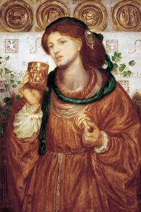 Der Liebesbecher von Dante Gabriel Charles Rossetti