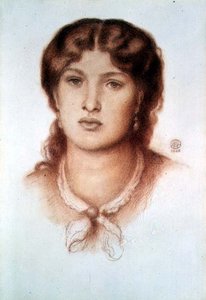 Porträt von Fanny Cornforth, 1868 von Dante Gabriel Charles Rossetti