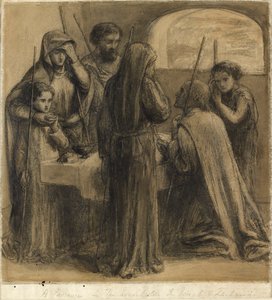 Ein Passahfest im Haushalt von Joseph und Zacharias, ca. 1850er Jahre