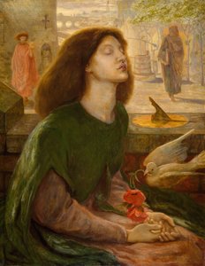 Beata Beatrix, 1877 von Dante Gabriel Rossetti