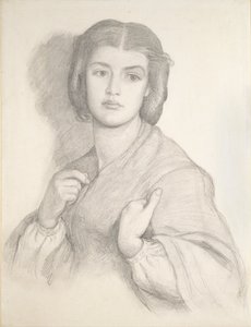 Porträt einer Frau, Mitte des 19. Jahrhunderts