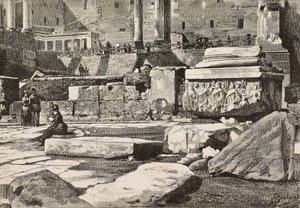 Plattformen im Forum Romanum, Rom, Italien von Dante Paolocci