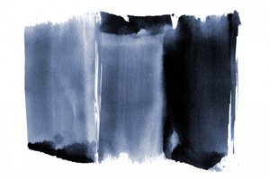 Tiefes Indigo Ombre