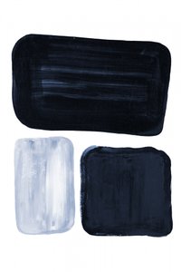 Minimalistische blaue Blöcke von Danushka Abeygoda