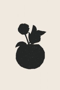 Moderne Pflanzensilhouette von Danushka Abeygoda