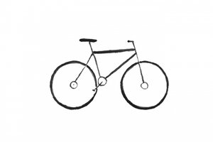 Einfache Fahrradskech