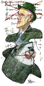 James Joyce von Dariush Radpour