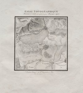 Sammlung lithografischer Versuche: Topografischer Versuch von Darmet