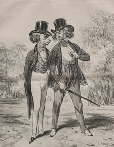 Unglaubliche Moden. Herbstlöwen, 1839