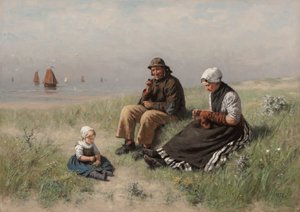 Am Strand in Scheveningen