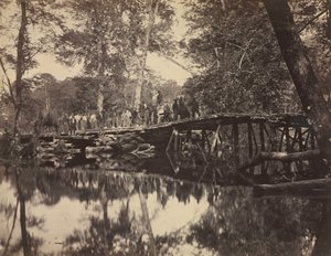 Militärbrücke über den Chickahominy, Virginia