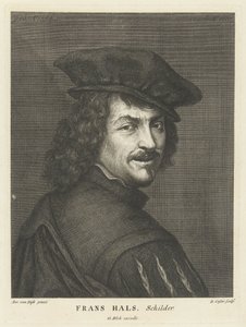 Porträt des Malers Frans Hals von David Coster