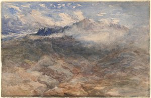 Berggipfel, Cader Idris von David Cox