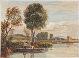 Auf der Themse, um 1827-1829