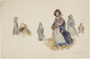 Frauenstudien von David Cox